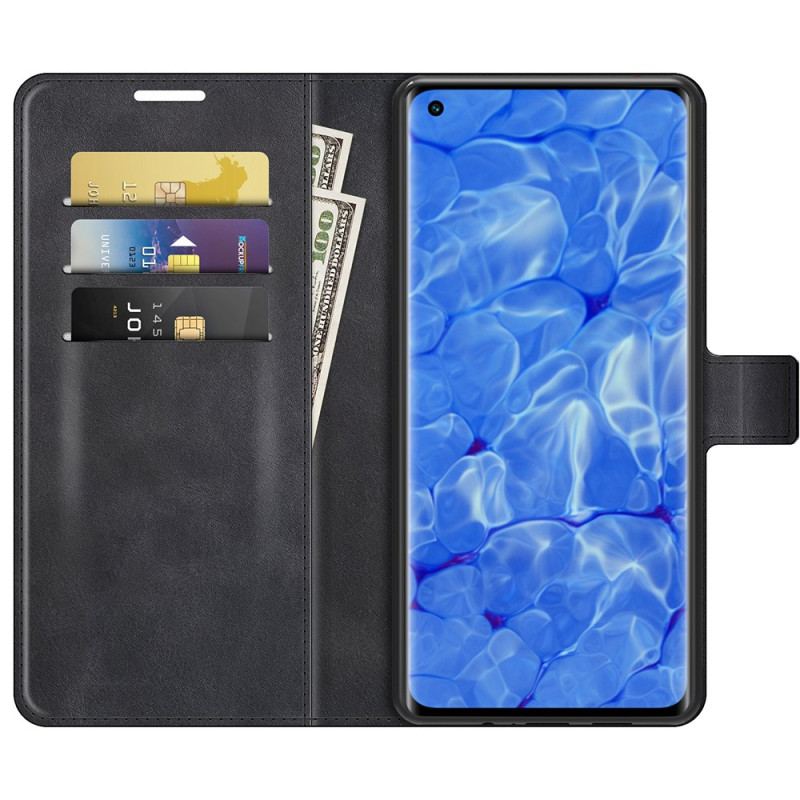 Flip Cover Oppo Reno 6 Pro 5G Blødhed Ved Hudkontakt