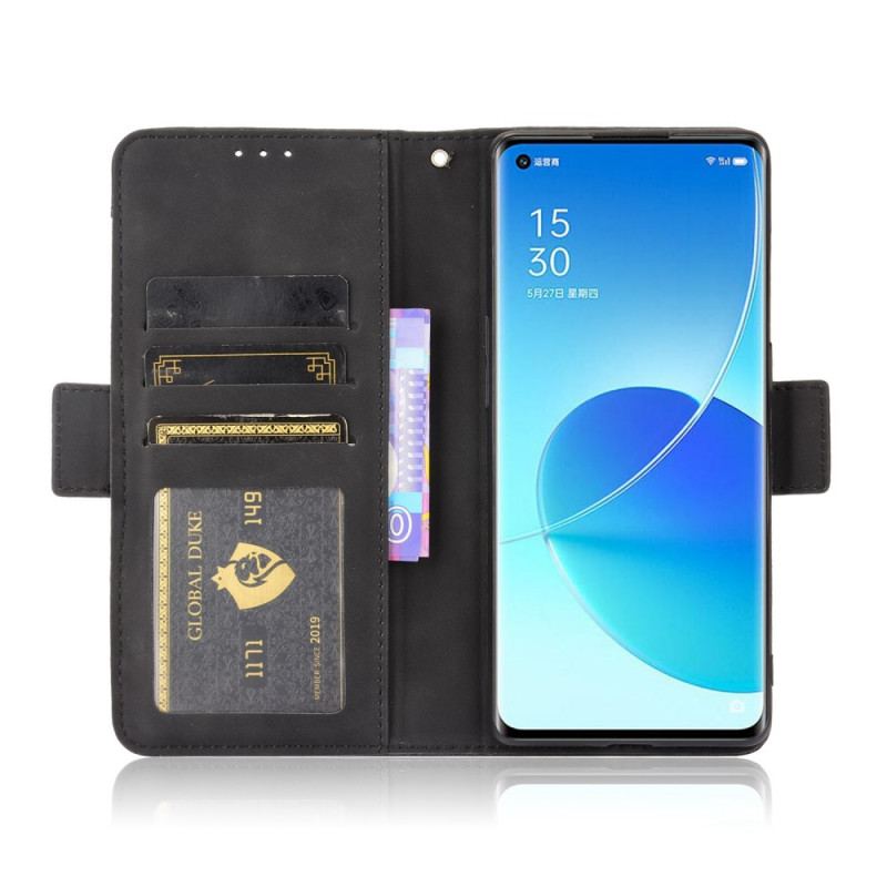 Flip Cover Oppo Reno 6 Pro 5G Multi-kort