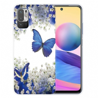 Cover Xiaomi Redmi Note 10 5G Design Sommerfugle