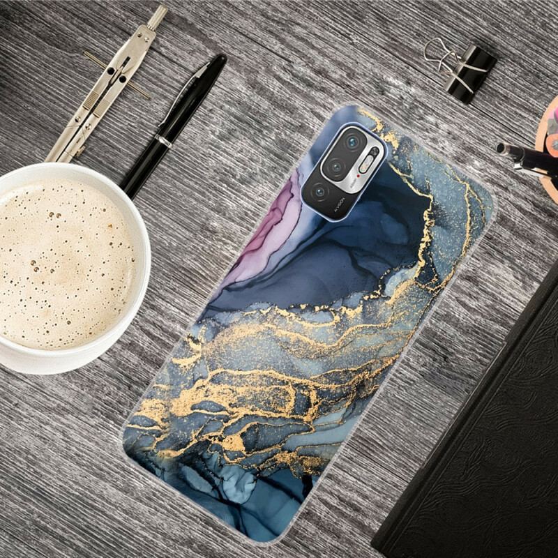 Cover Xiaomi Redmi Note 10 5G Farvet Marmor