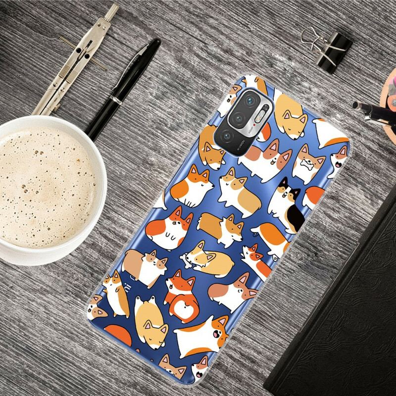 Cover Xiaomi Redmi Note 10 5G Flere Hunde