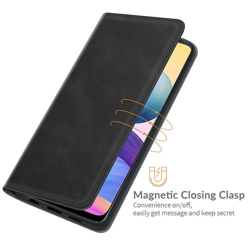 Cover Xiaomi Redmi Note 10 5G Flip Cover Silkeblød Touch