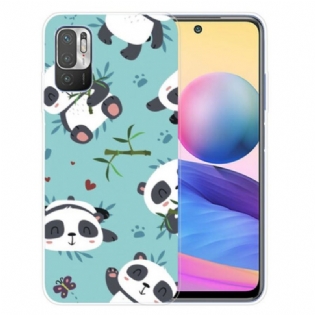 Cover Xiaomi Redmi Note 10 5G Flok Pandaer