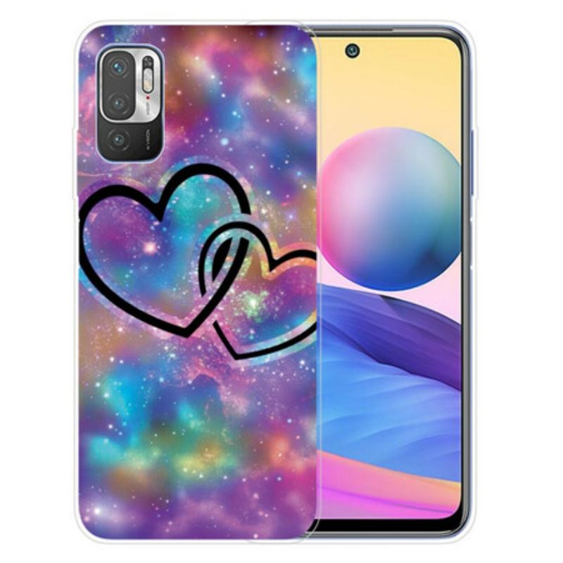 Cover Xiaomi Redmi Note 10 5G Lænkede Hjerter