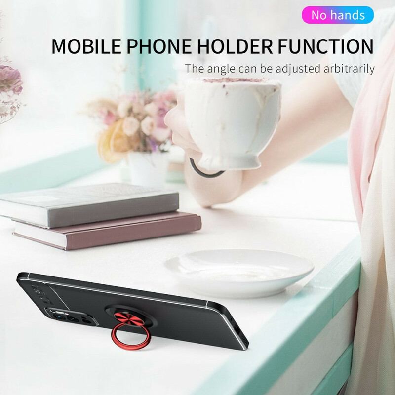 Cover Xiaomi Redmi Note 10 5G Roterende Ring