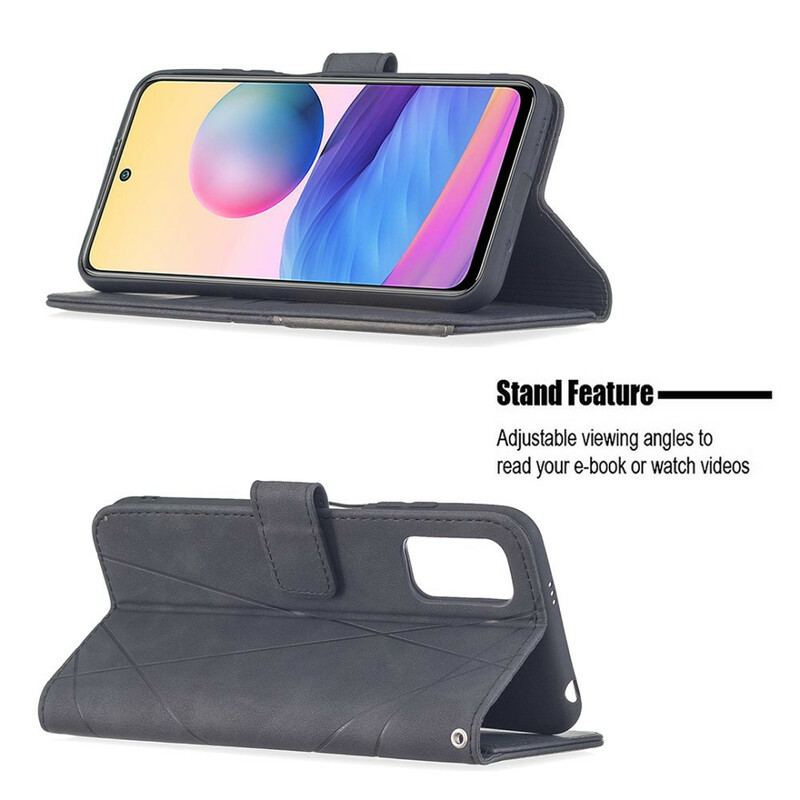 Flip Cover Xiaomi Redmi Note 10 5G Binfen Farvetrekanter