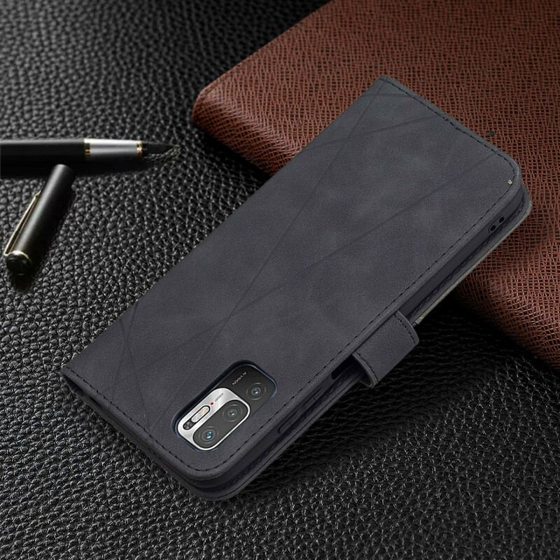 Flip Cover Xiaomi Redmi Note 10 5G Binfen Farvetrekanter