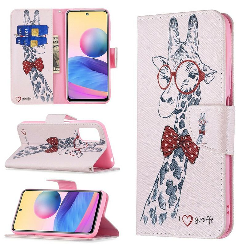 Flip Cover Xiaomi Redmi Note 10 5G Brainy Giraf