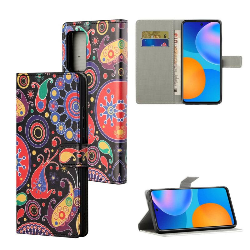 Flip Cover Xiaomi Redmi Note 10 5G Galaxy Design