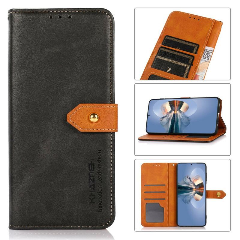 Flip Cover Xiaomi Redmi Note 10 5G Med Khazneh-strop