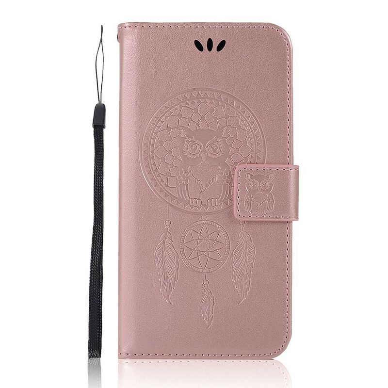 Flip Cover Xiaomi Redmi Note 10 5G Ugle Drømmefanger