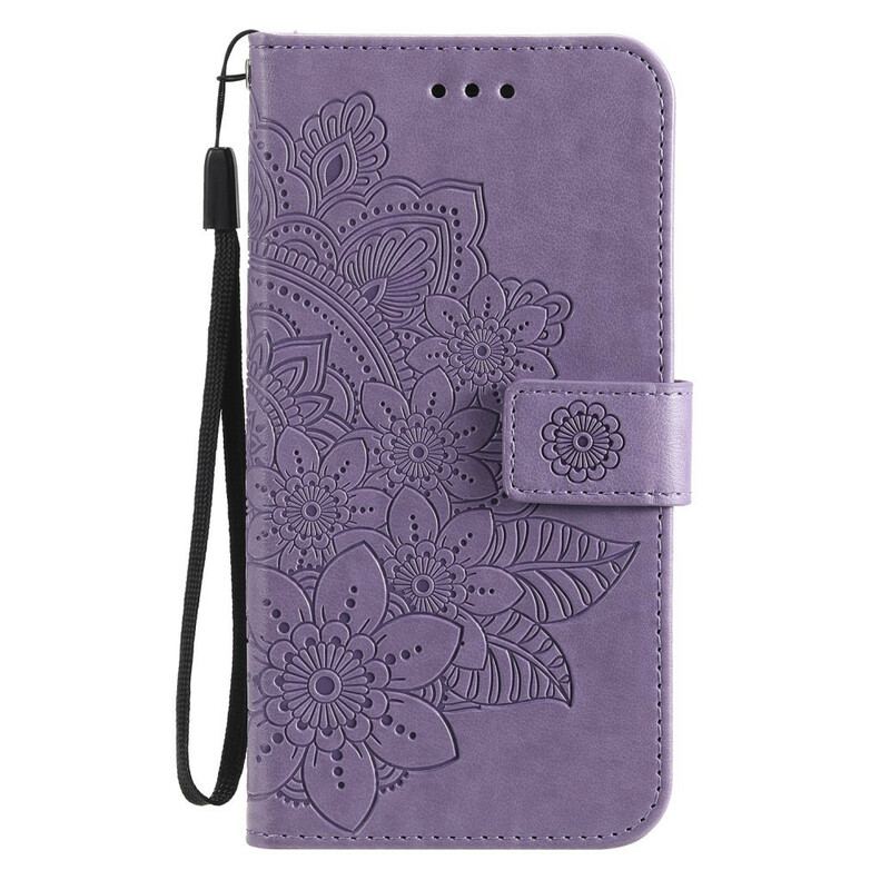 Læder Cover Xiaomi Redmi Note 10 5G Mandala