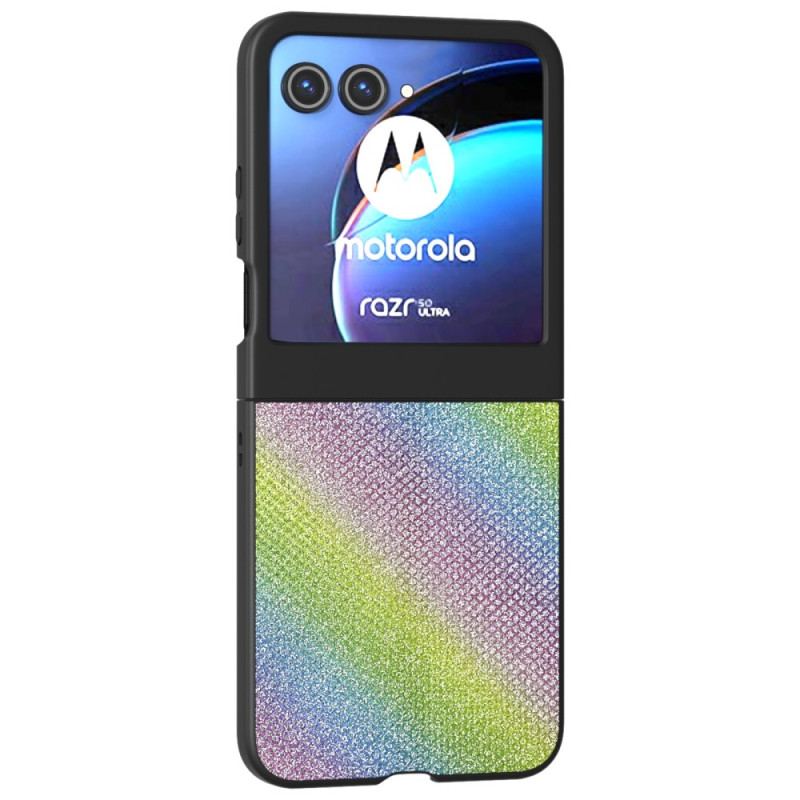 Cover Motorola Razr 50 Rhinstenstekstur