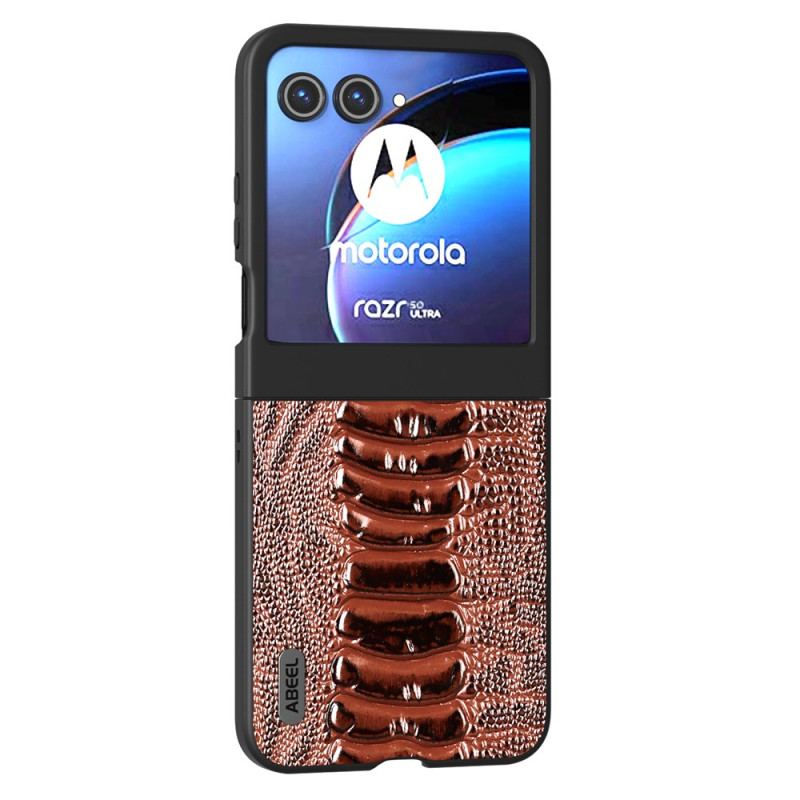 Cover Motorola Razr 50 Telefon Etui Krokodilletekstur Abeel