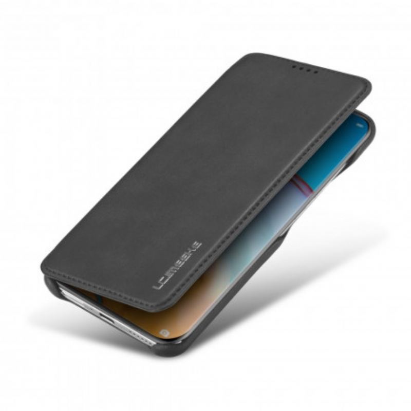 Cover Huawei P40 Pro Flip Cover Lc.imeeke Lædereffekt