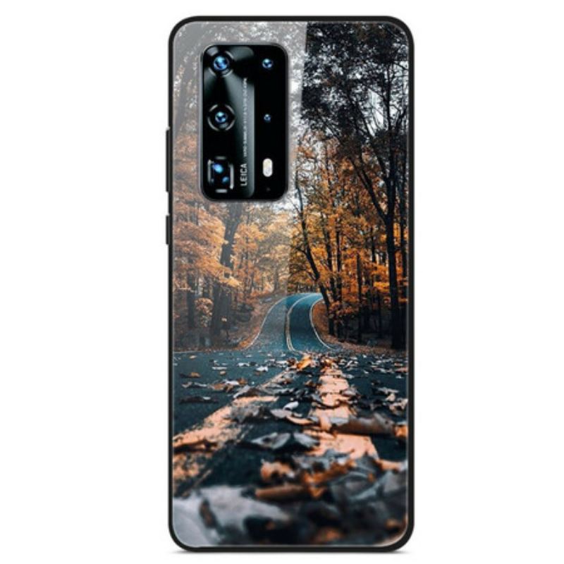 Cover Huawei P40 Pro Hærdet Glas Route Du Bonheur