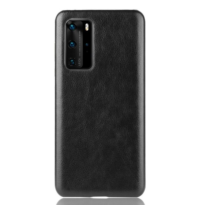 Cover Huawei P40 Pro Litchi Performance Lædereffekt