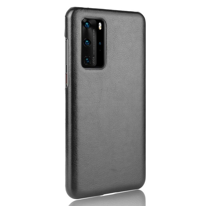 Cover Huawei P40 Pro Litchi Performance Lædereffekt