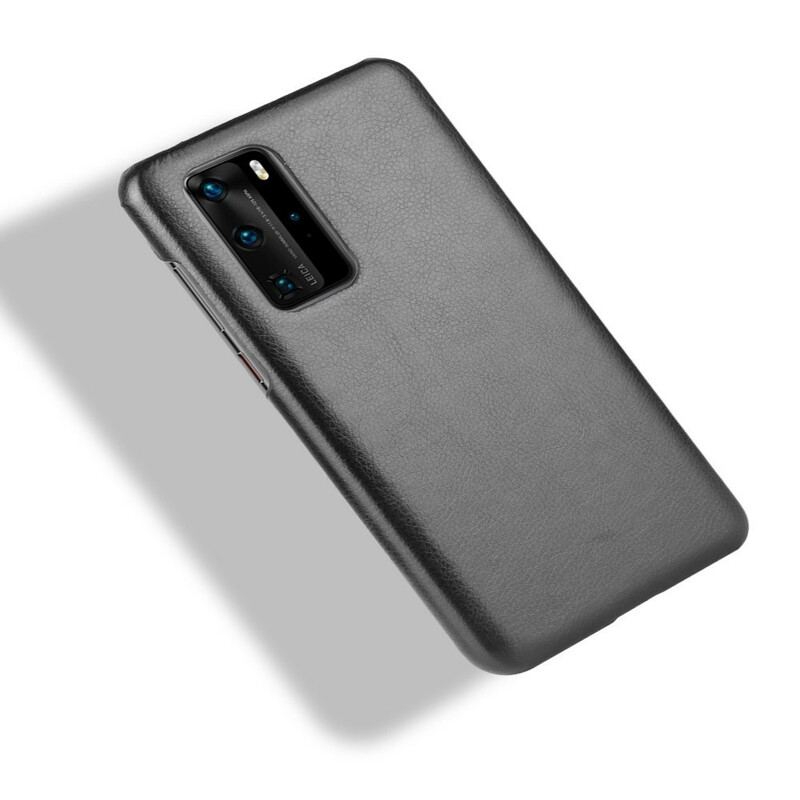 Cover Huawei P40 Pro Litchi Performance Lædereffekt