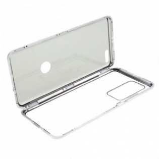 Cover Huawei P40 Pro Metalkanter Og Dobbelt Hærdet Glas