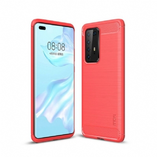 Cover Huawei P40 Pro Mofi Børstet Kulfiber