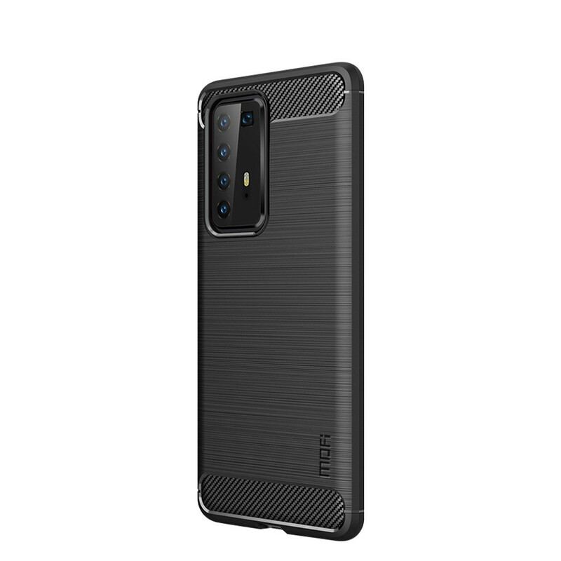 Cover Huawei P40 Pro Mofi Børstet Kulfiber