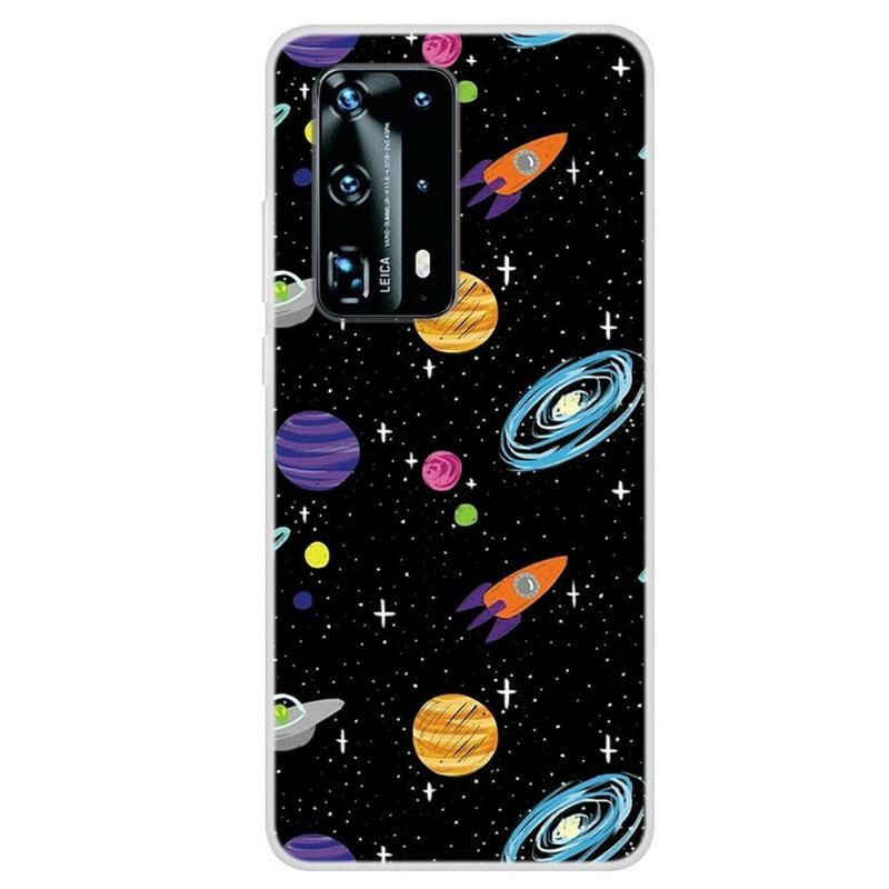 Cover Huawei P40 Pro Planet Galaxy