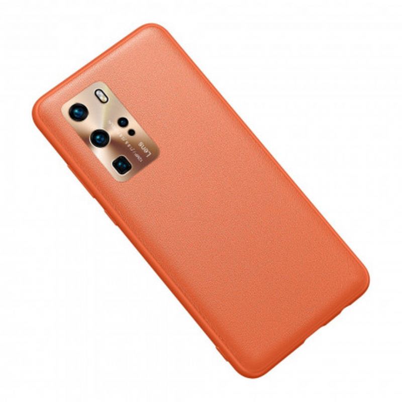 Cover Huawei P40 Pro Stil Læder Farve