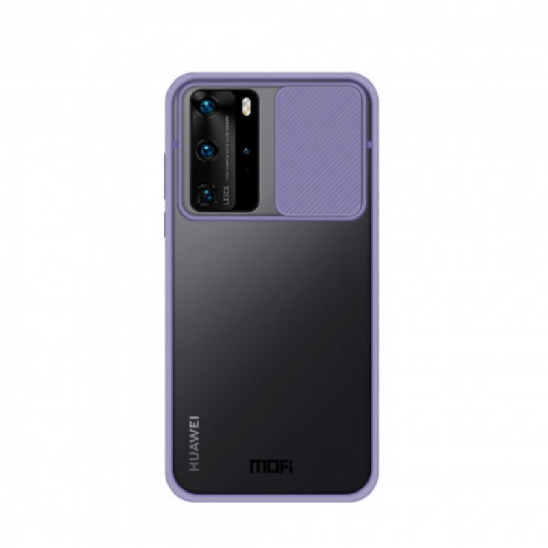 Mobilcover Huawei P40 Pro Camshield Farvede Kanter Mofi