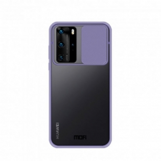 Mobilcover Huawei P40 Pro Camshield Farvede Kanter Mofi