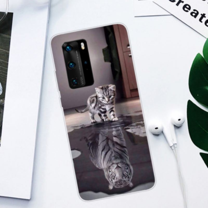 Mobilcover Huawei P40 Pro Ernest The Tiger