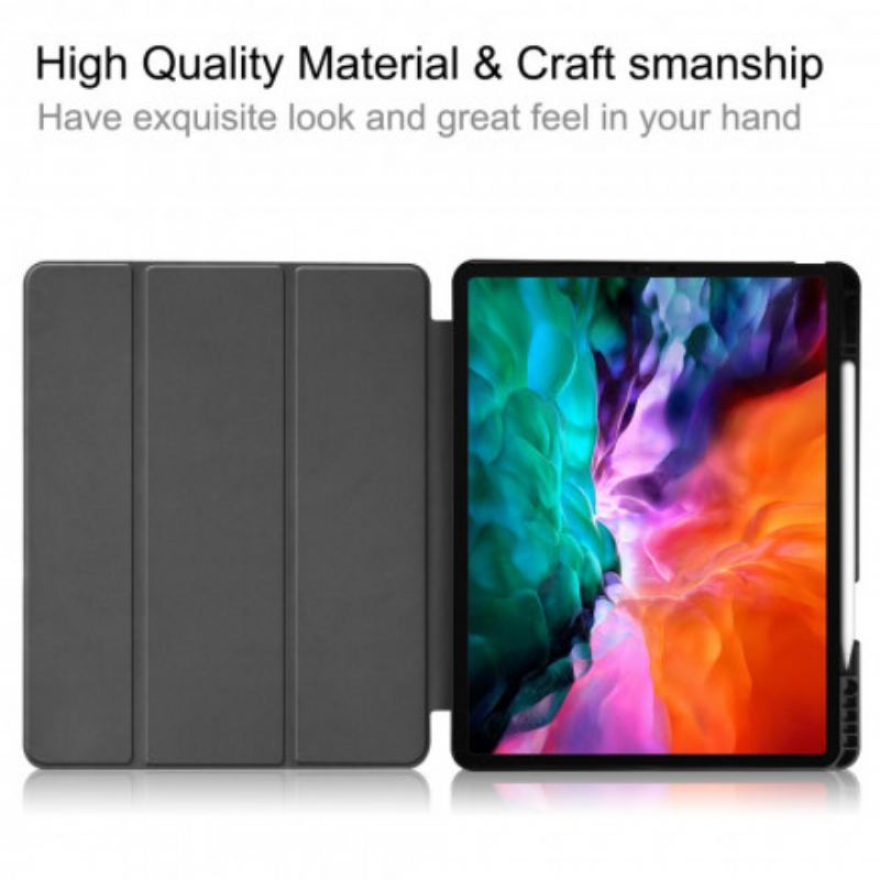 Cover iPad Pro 12.9" (2021) Eiffeltårnet Stylus Holder