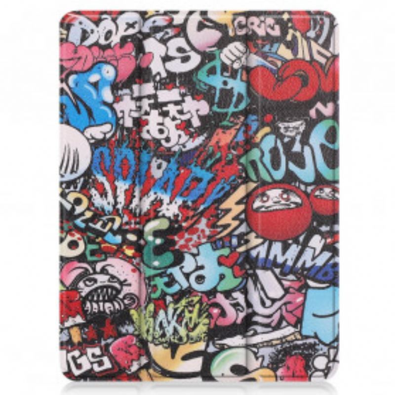 Cover iPad Pro 12.9" (2021) Graffiti Penneholder