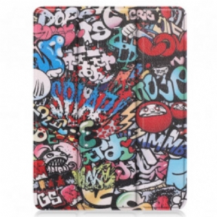 Cover iPad Pro 12.9" (2021) Graffiti Penneholder