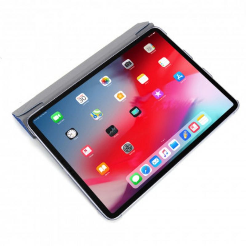 Cover iPad Pro 12.9" (2021) Imiteret Læder Silke Tekstur