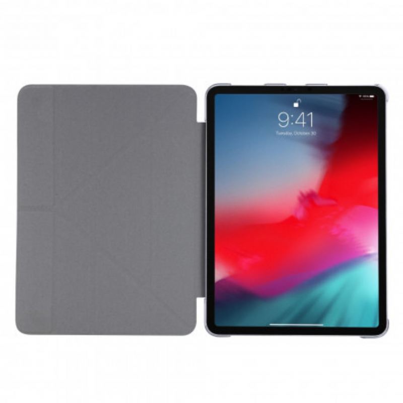 Cover iPad Pro 12.9" (2021) Imiteret Læder Silke Tekstur