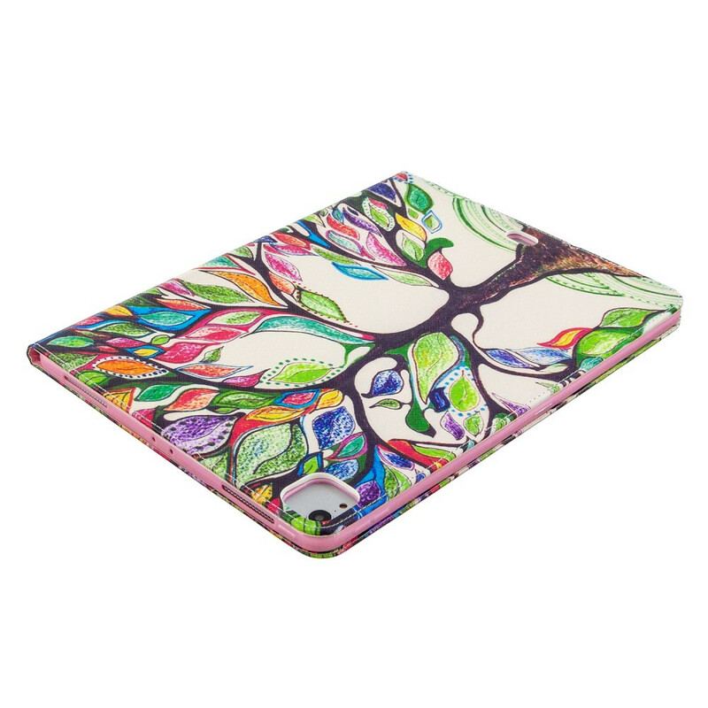 Flip Cover iPad Pro 12.9" (2021) Blomstrende Træ Print Mønster