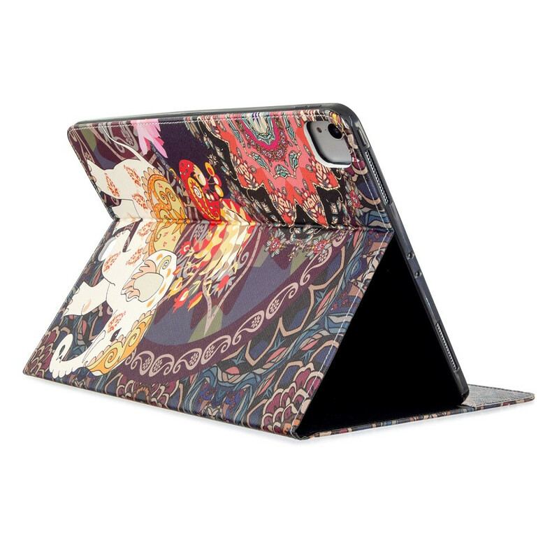 Flip Cover iPad Pro 12.9" (2021) Elefant Print Mønster