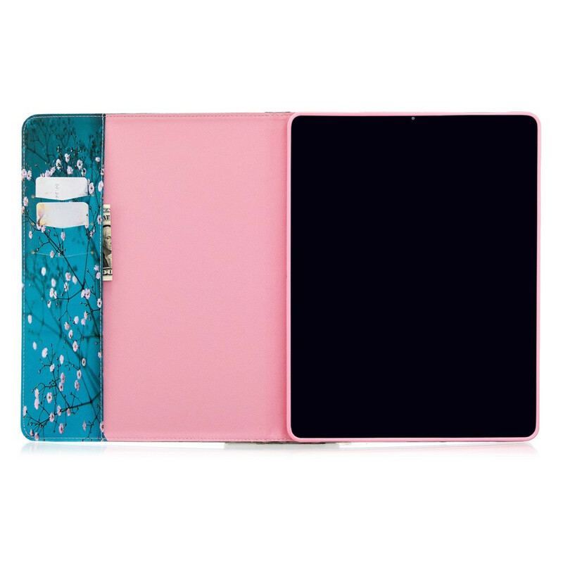 Flip Cover iPad Pro 12.9" (2021) Sakura Træ Print Mønster