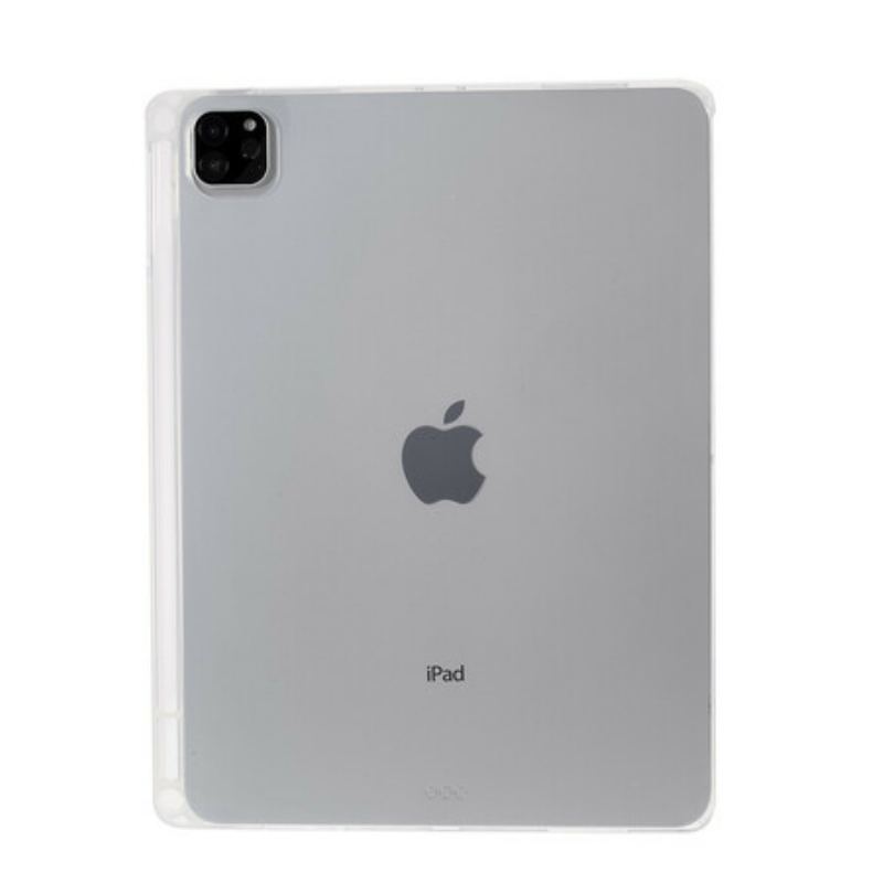 Mobilcover iPad Pro 12.9" (2021) Gennemsigtig Blyantholder