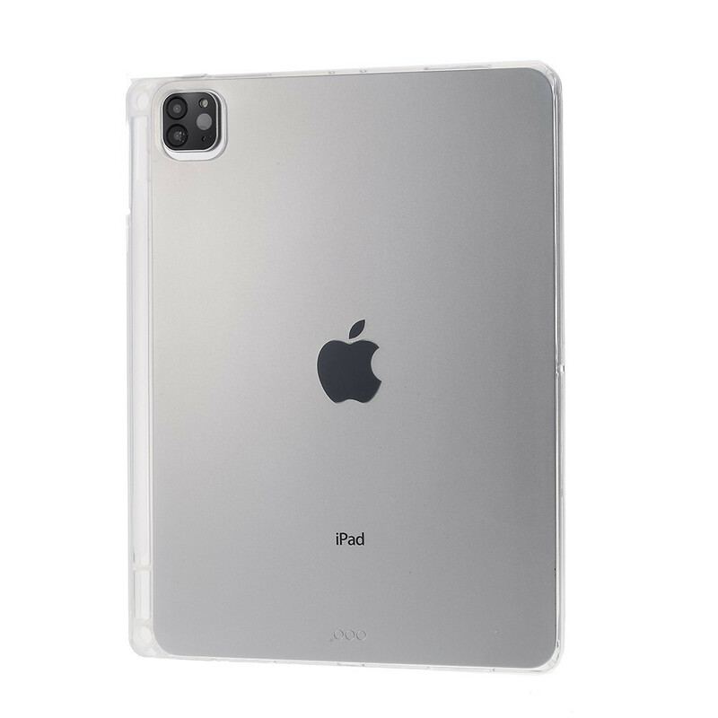 Mobilcover iPad Pro 12.9" (2021) Gennemsigtig Blyantholder