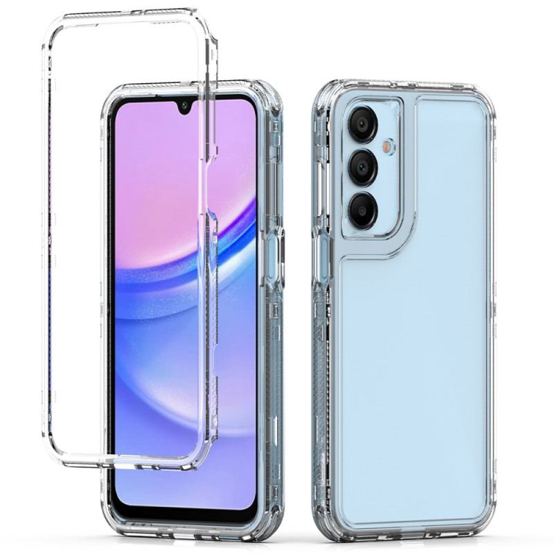 Cover Samsung Galaxy A16 5g 3-i-1 Gennemsigtig Beskyttelse