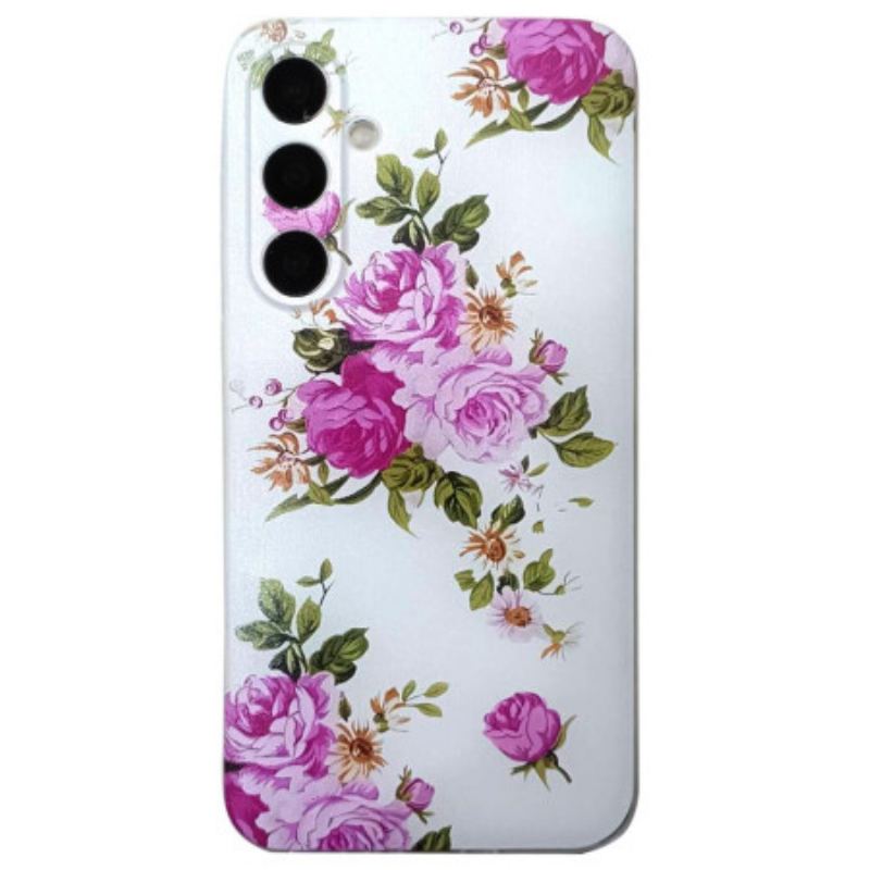 Cover Samsung Galaxy A16 5g Elegant Blomstermønster