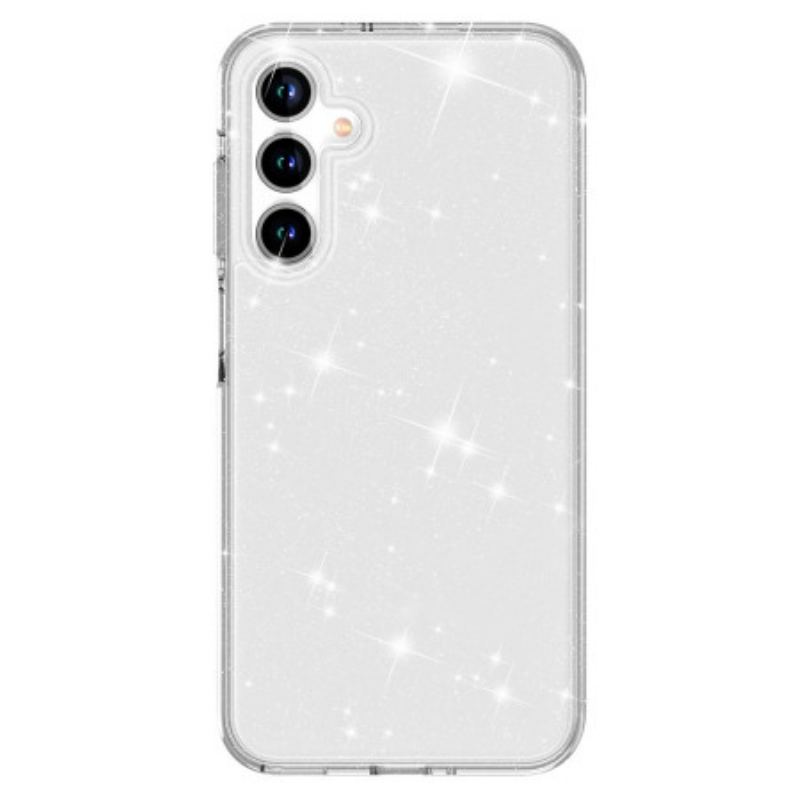 Cover Samsung Galaxy A16 5g Telefon Etui Glitrende Gennemsigtig