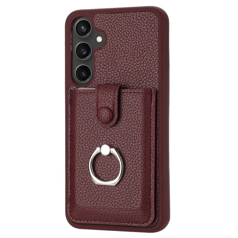 Cover Samsung Galaxy A16 5g Telefon Etui Kortholder Og Ringholder Style