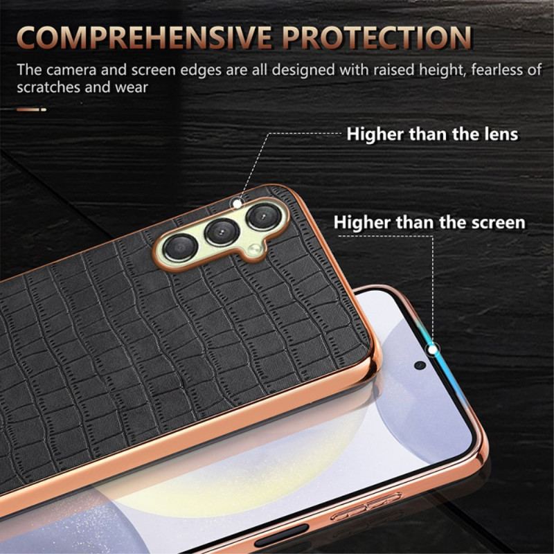 Cover Samsung Galaxy A16 5g Telefon Etui Krokodilletekstur