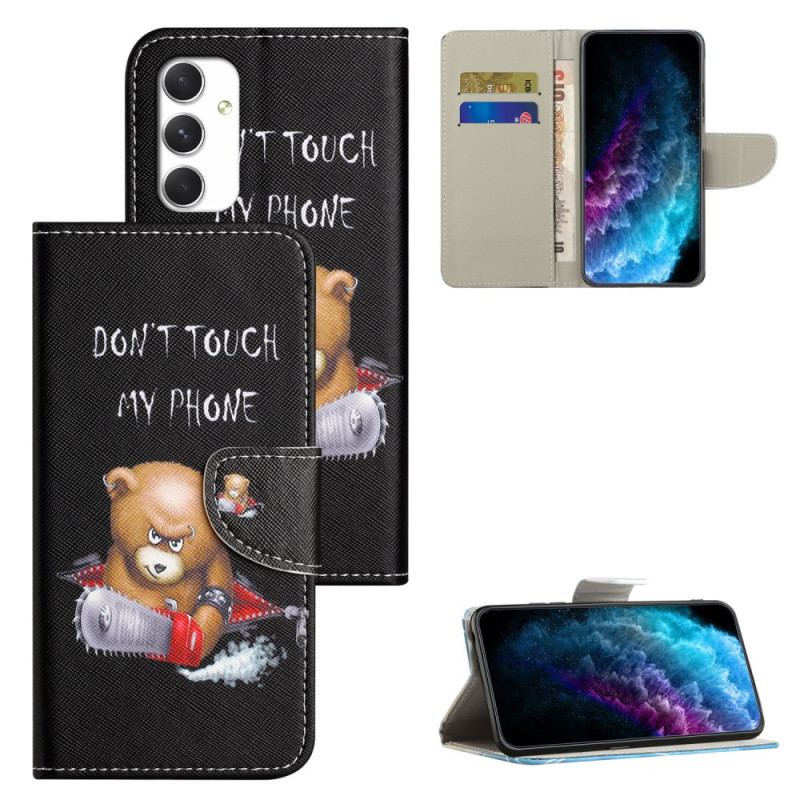 Cover Samsung Galaxy A16 5g Telefon Etui Med Bjørnemønster