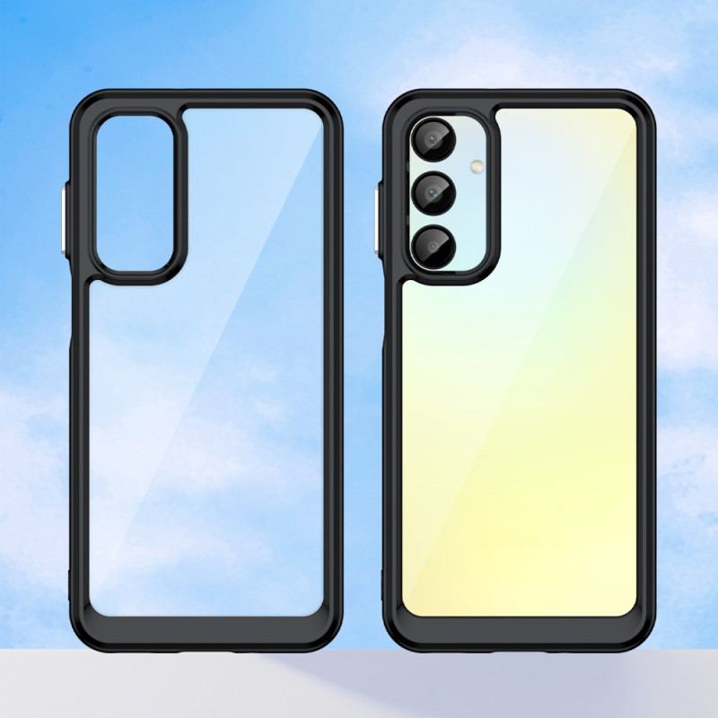 Cover Til Samsung Galaxy A16 5g Akryl- Og Silikonekant