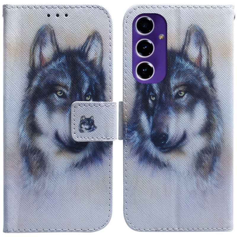 Flip Cover Samsung Galaxy A16 5g Akvarelhund