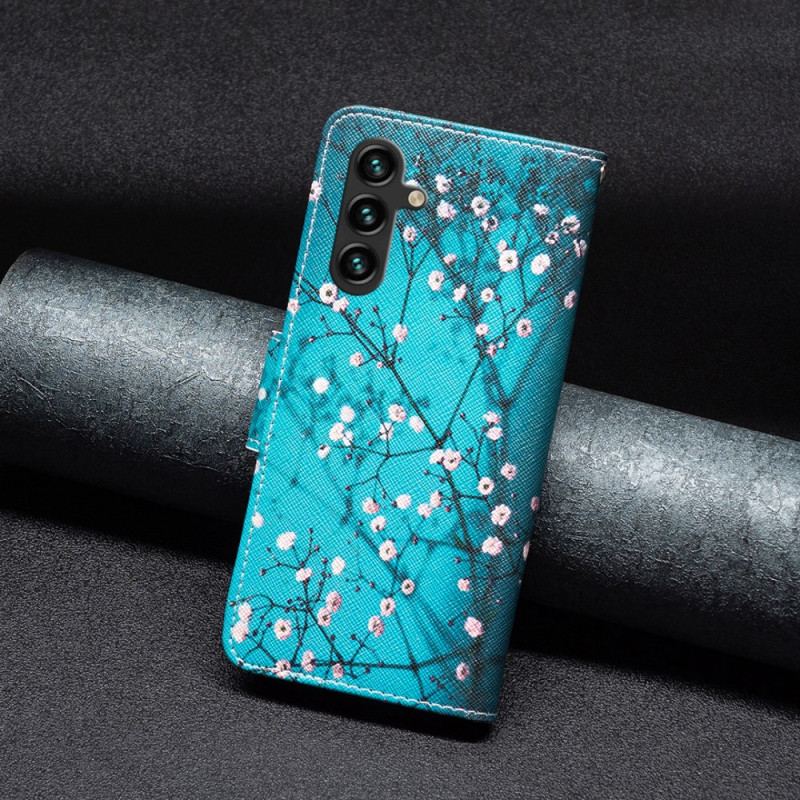 Flip Cover Samsung Galaxy A16 5g Blommeblomster